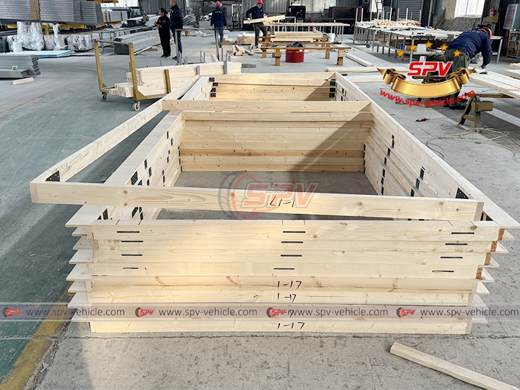 Wood Frames for Reefer Van Box